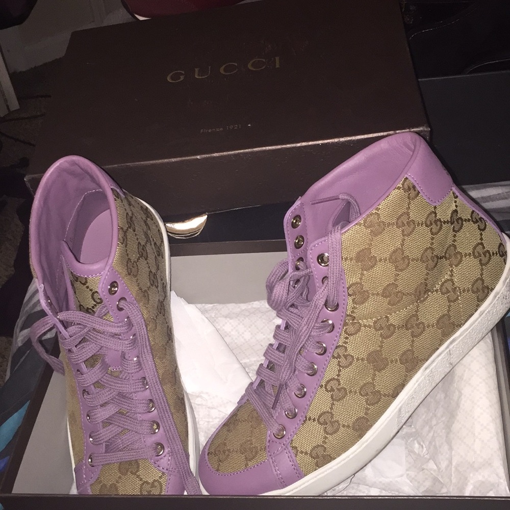 Gucci sneakers designers size 38 women